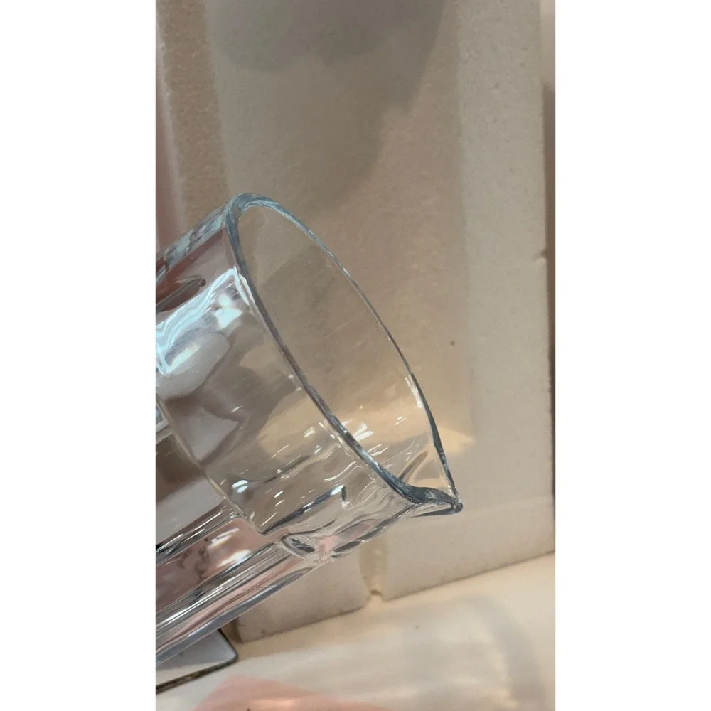 Kate Spade New York Glass cocktail Pitcher and Gold Stirring Spoon Set  Boxed